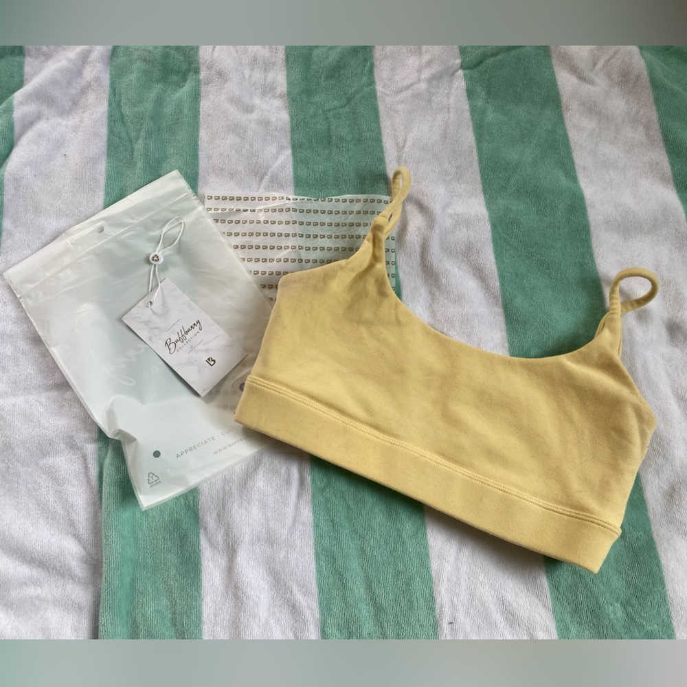 GUC SZ M CLOUD BRALETTE YELLOW